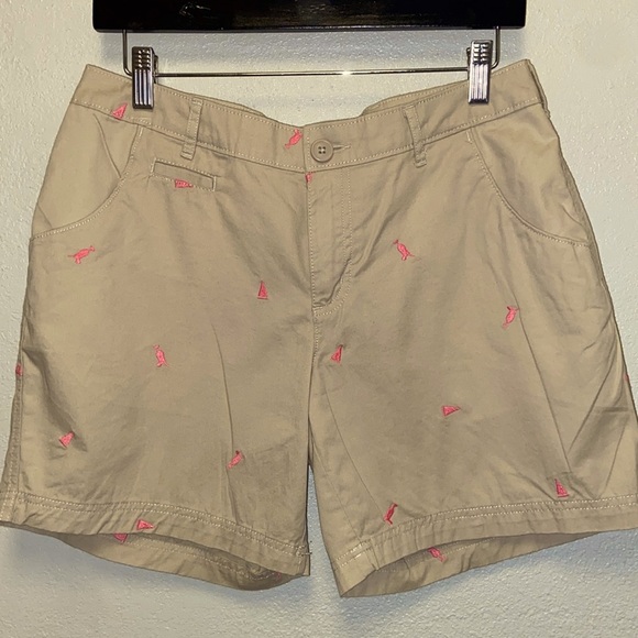 Columbia Super Bonehead Performance Fishing Gear Embroidered Cabincore Shorts - Picture 1 of 7